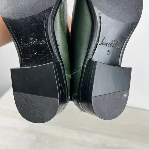 NEW Sam Edelman Penny Riding Boots Blue and Green RARE‎ - Picture 6 of 9